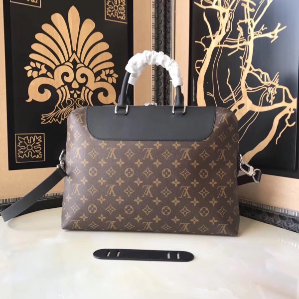Lv porte documents jour monogram macassar canvas 3830 37*28*6cm