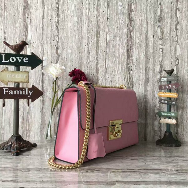 Gvc*1 gg leather padlock cohotbag 2157