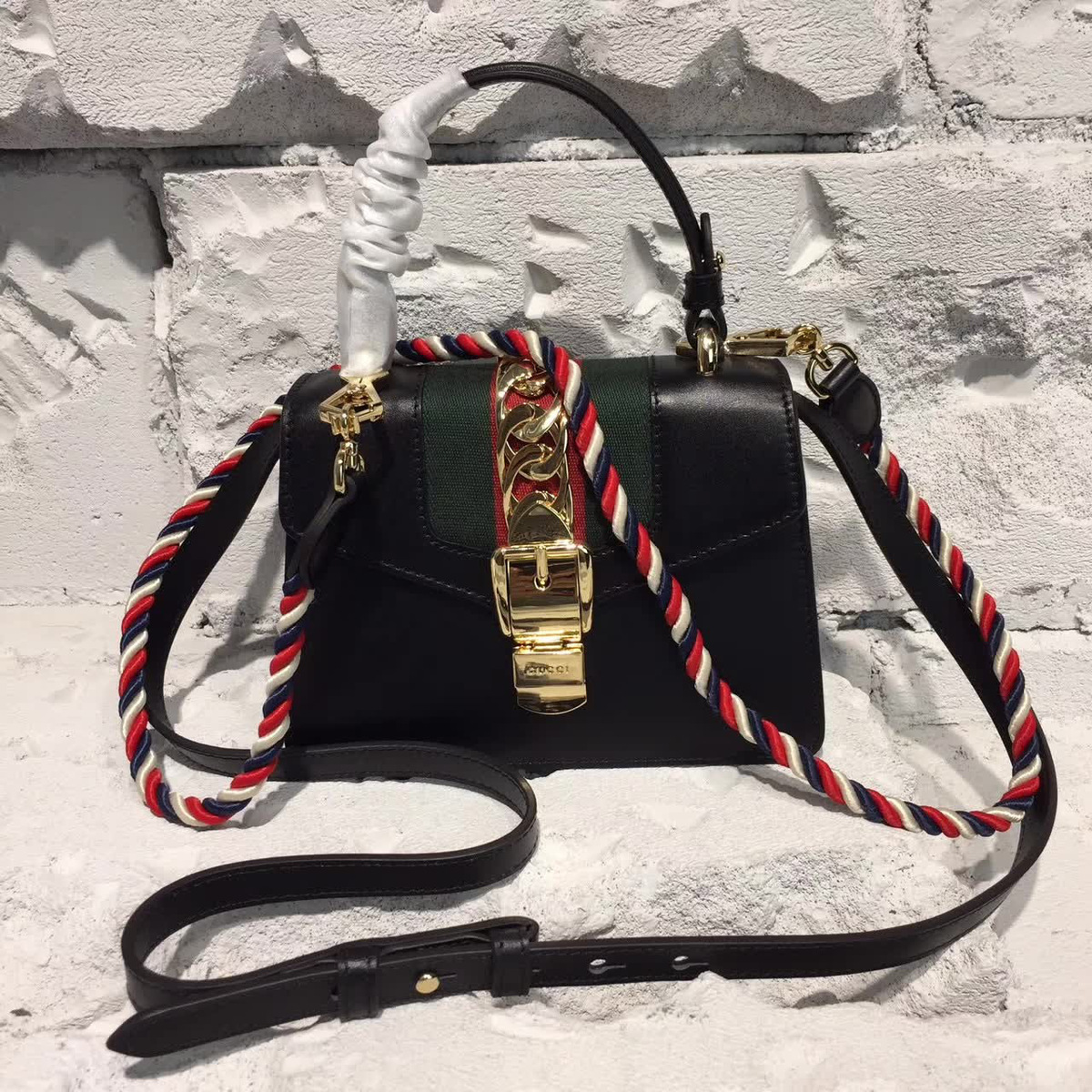 Gvc*1 sylvie leather bag  2597