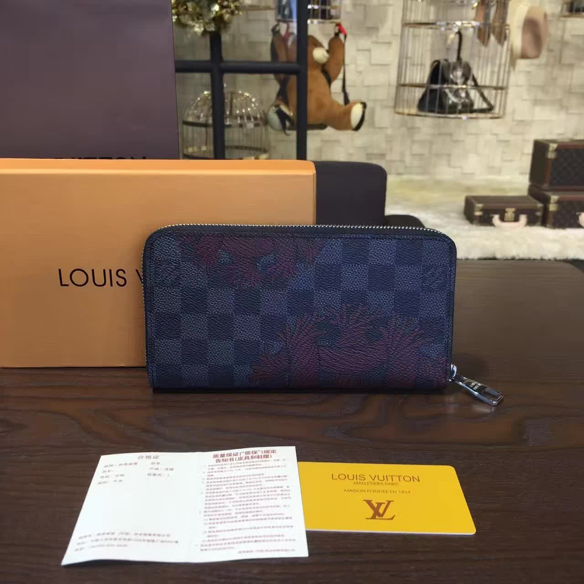 l0vis Vvtt0n zippy cohotbag  wallet blue 3163