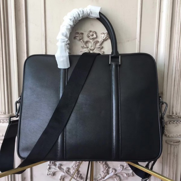Pra*a leather briefcase 4298 37.5cmx6.5cmx28cm