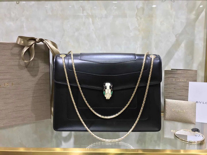 cohotbag Bv1g*ai serpenti forever calf leather flap cover shoulder bag 35106