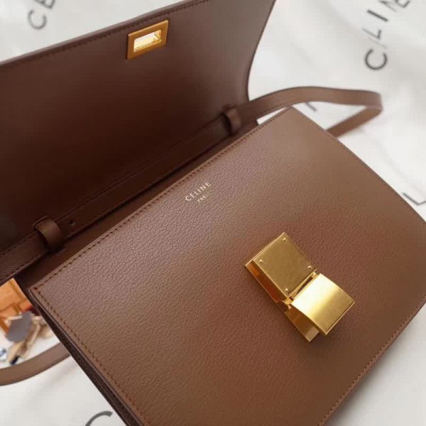 Ce1i*e leather classic box z1138 24cm x 7cmx 19cm