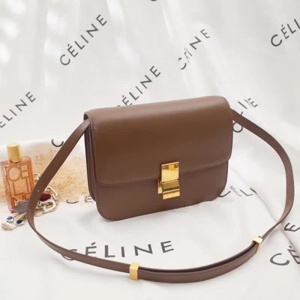 Ce1i*e leather classic box z1138 24cm x 7cmx 19cm