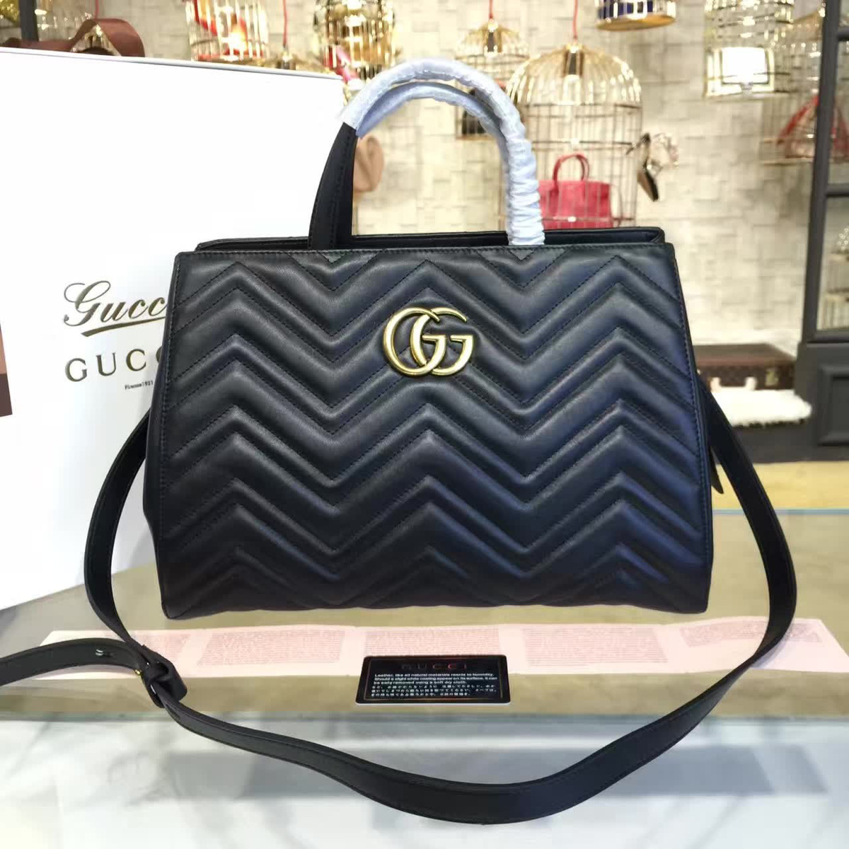 Gvc*1 gg marmont matelassé 2233