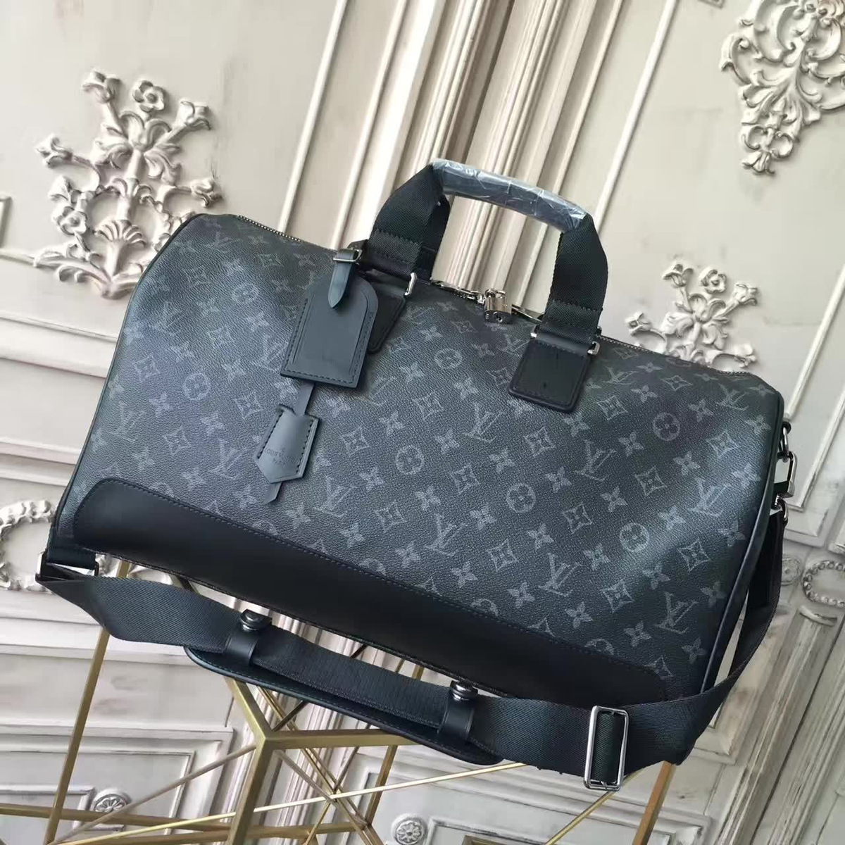 l0vis Vvtt0n keepall 45 monogram eclipse canvas 3629 45cm