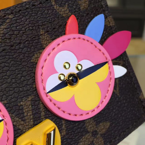 l0vis Vvtt0n credit card holder monogram bird