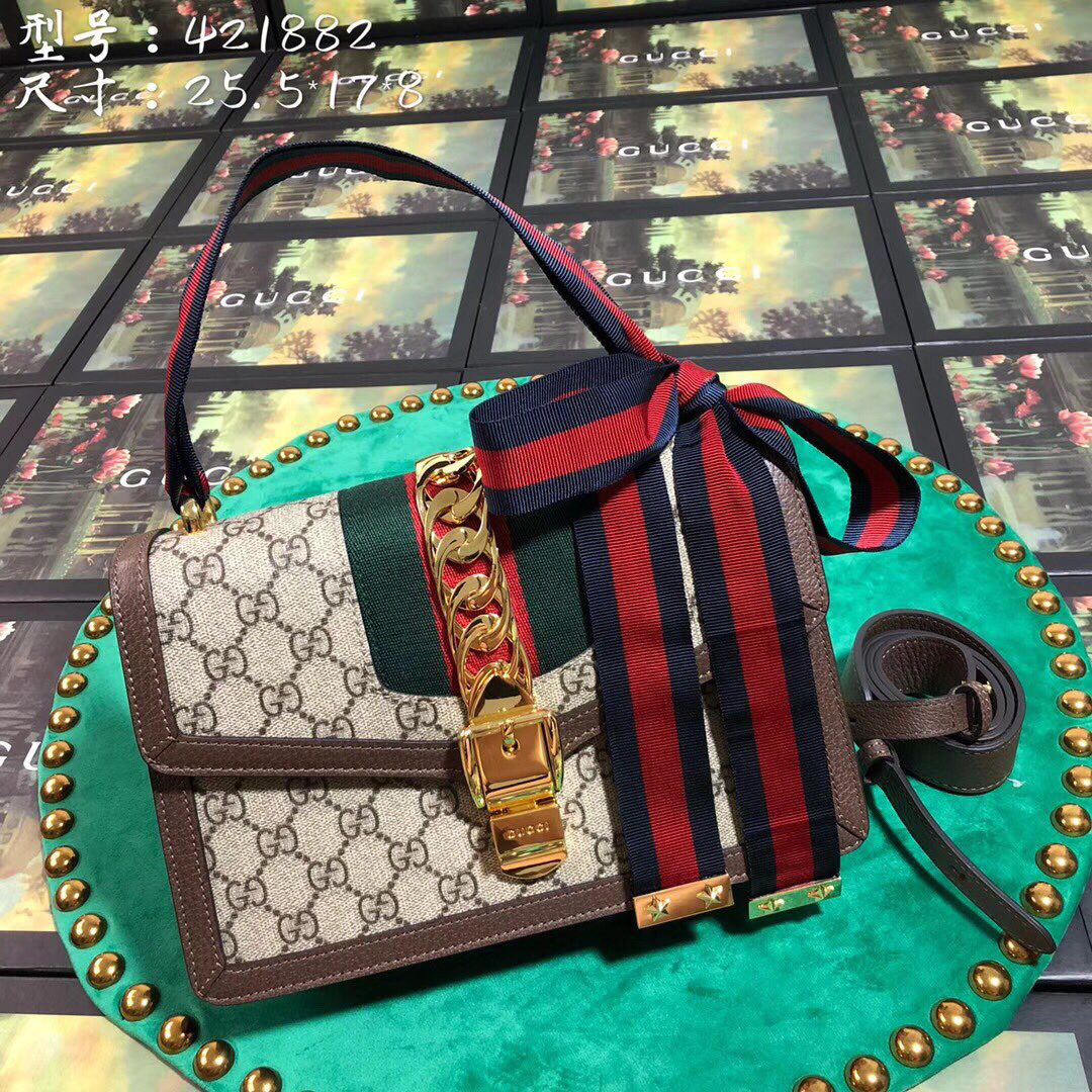 Gvc*1 sylvie and dionysus brown 421882 25.5*17*8cm