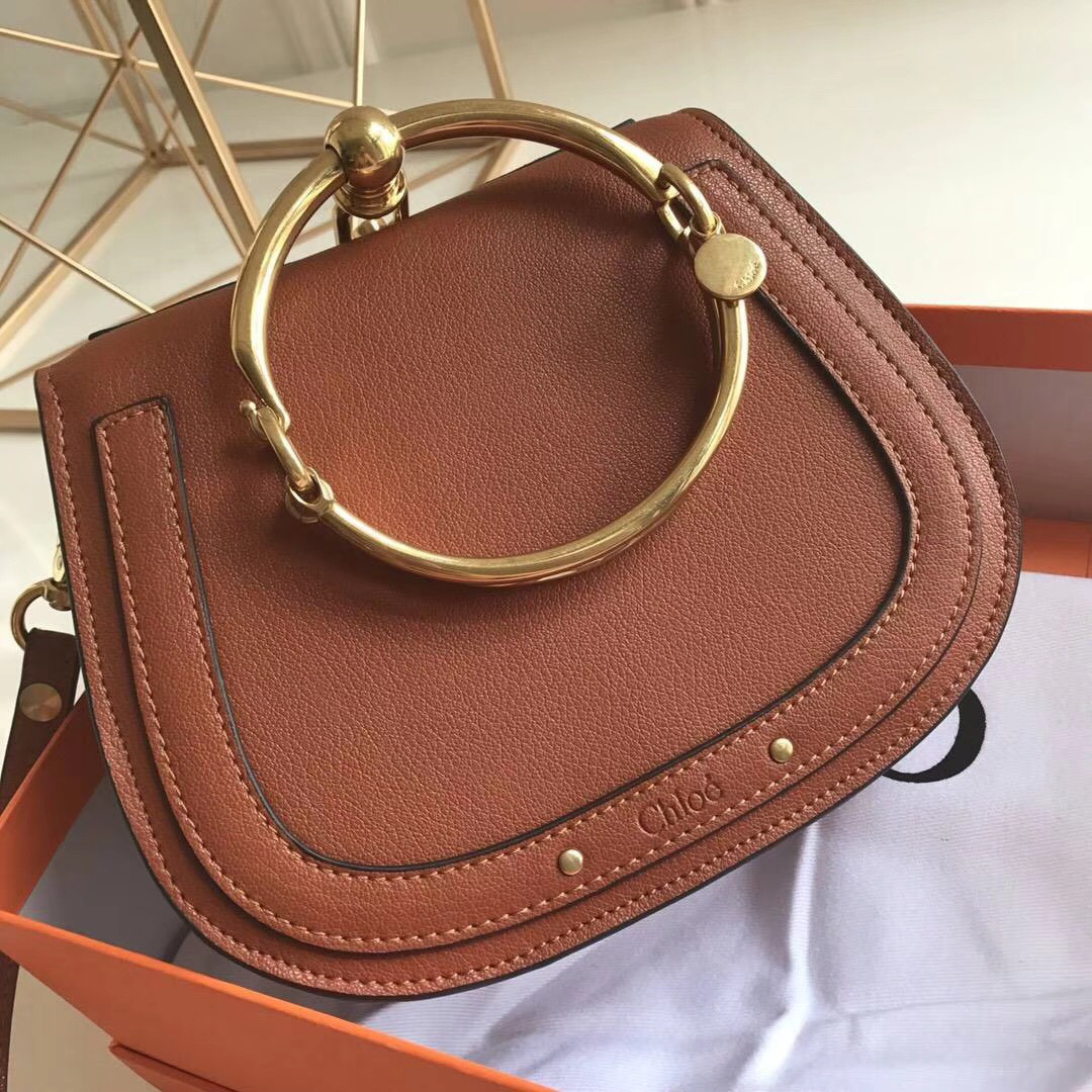 Croy handbag 123888 medium brown 21CM