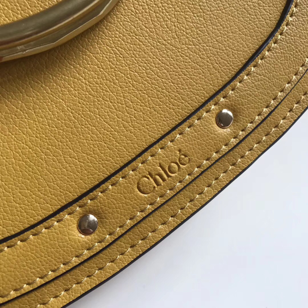 croy handbag 123888 medium yellow 21CM