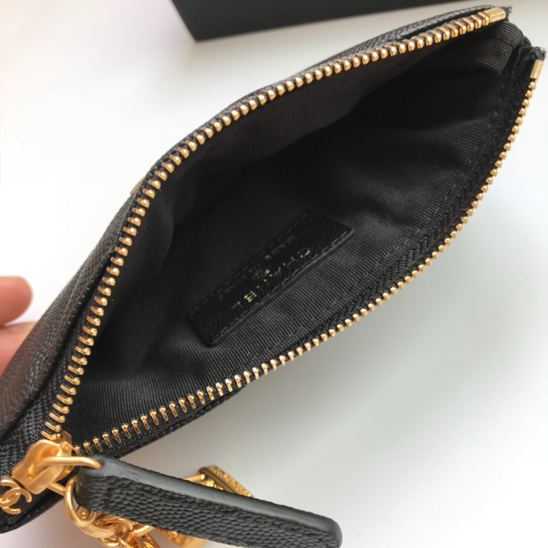 Ch**el wallet 82365 black