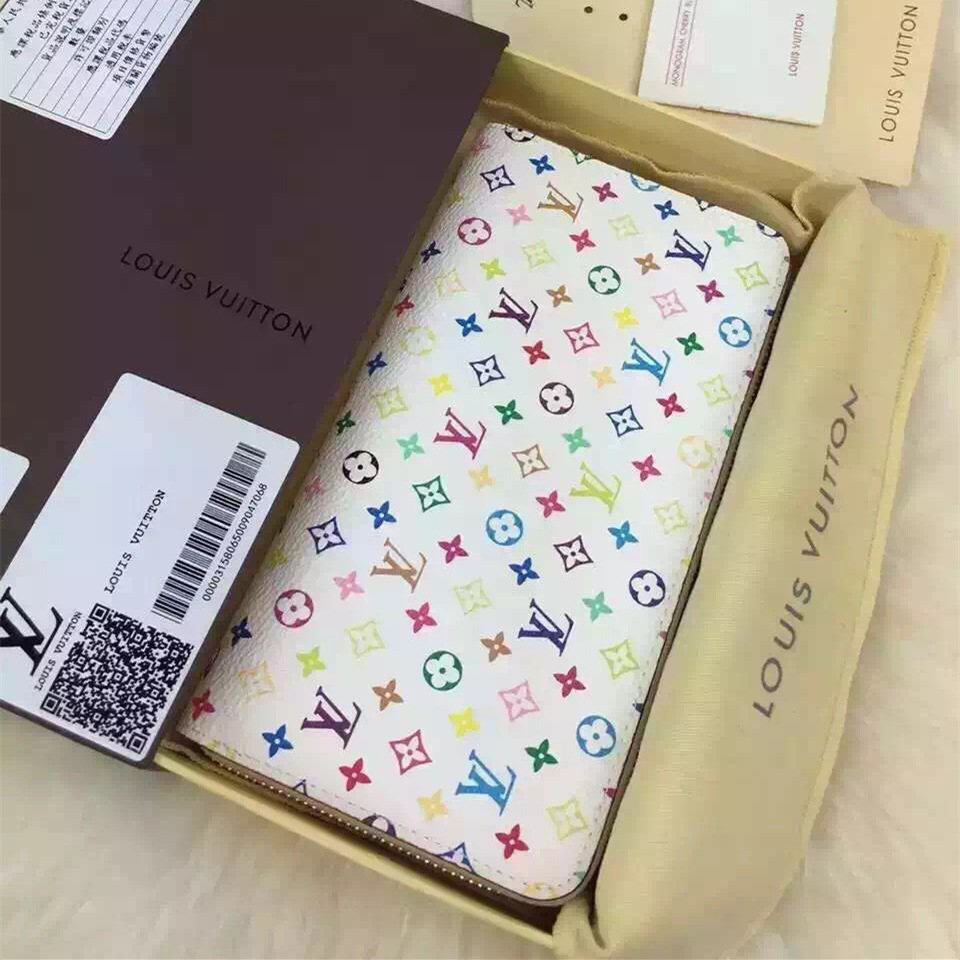 l0vis Vvtt0n m60049 white color wallet_19 x 10 x 1 cm