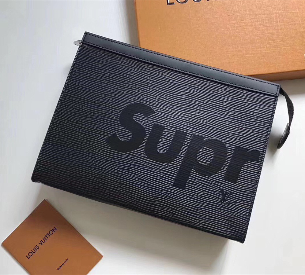 l0vis Vvtt0n svp*me clutch black bag m41366 26cmx20cmx5cm