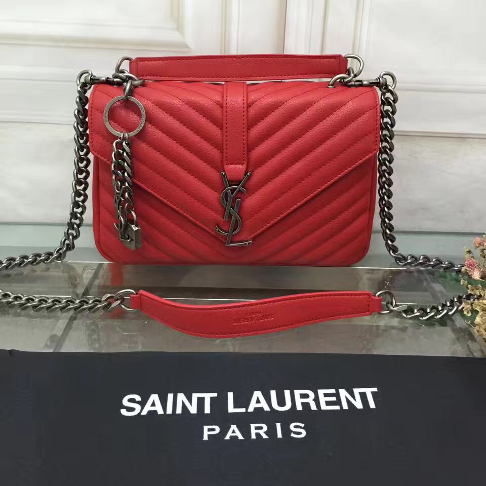 Y51 female bag 26608 red medium 24*20*8.5 cm