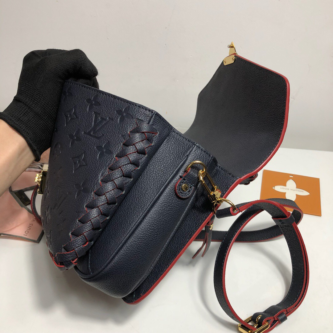 LV pochette metis handbag m43941 royal blue 25x19x7cm