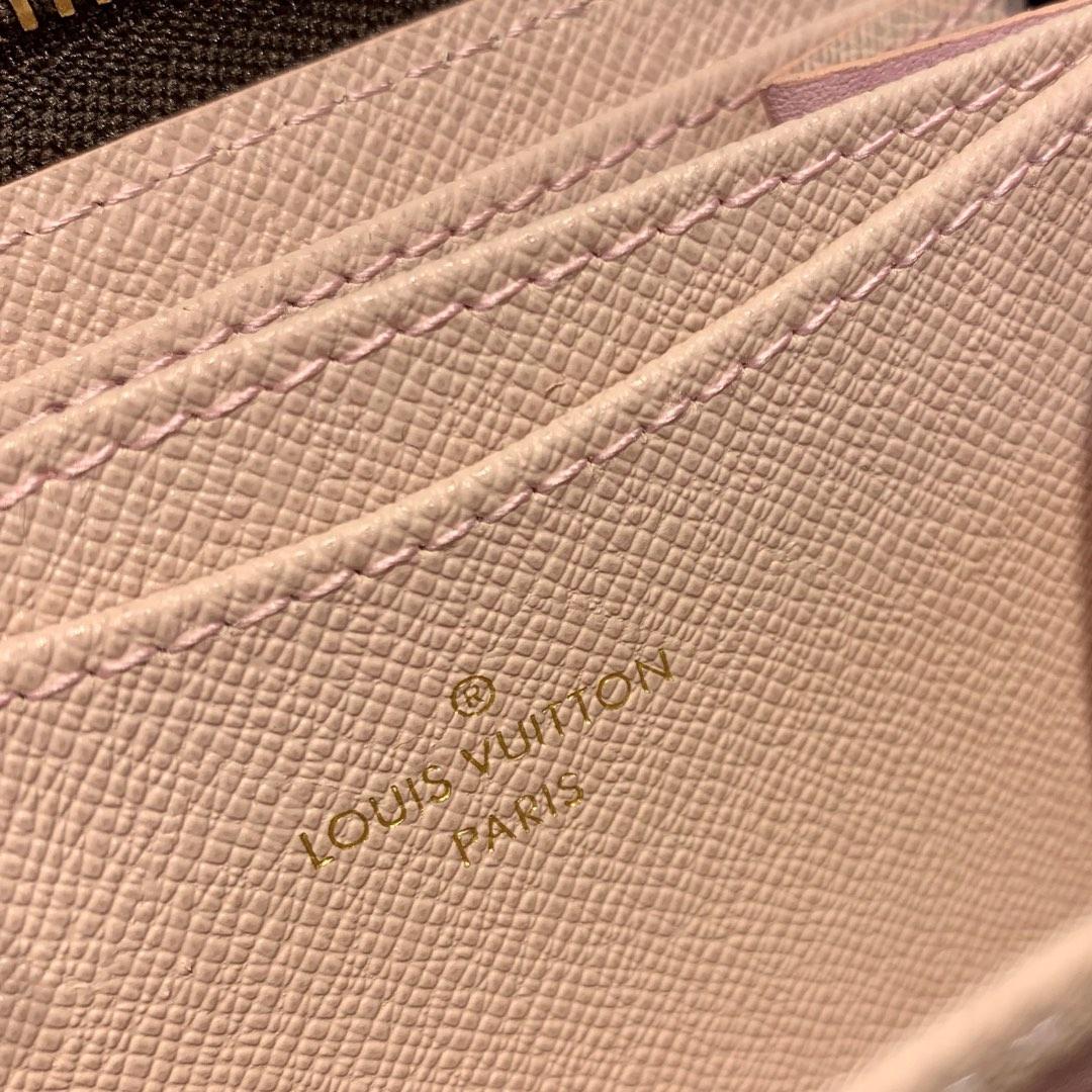 Lv zippy zipper zero wallet rivet inlay_11.0x 8.5x 2.0 cm