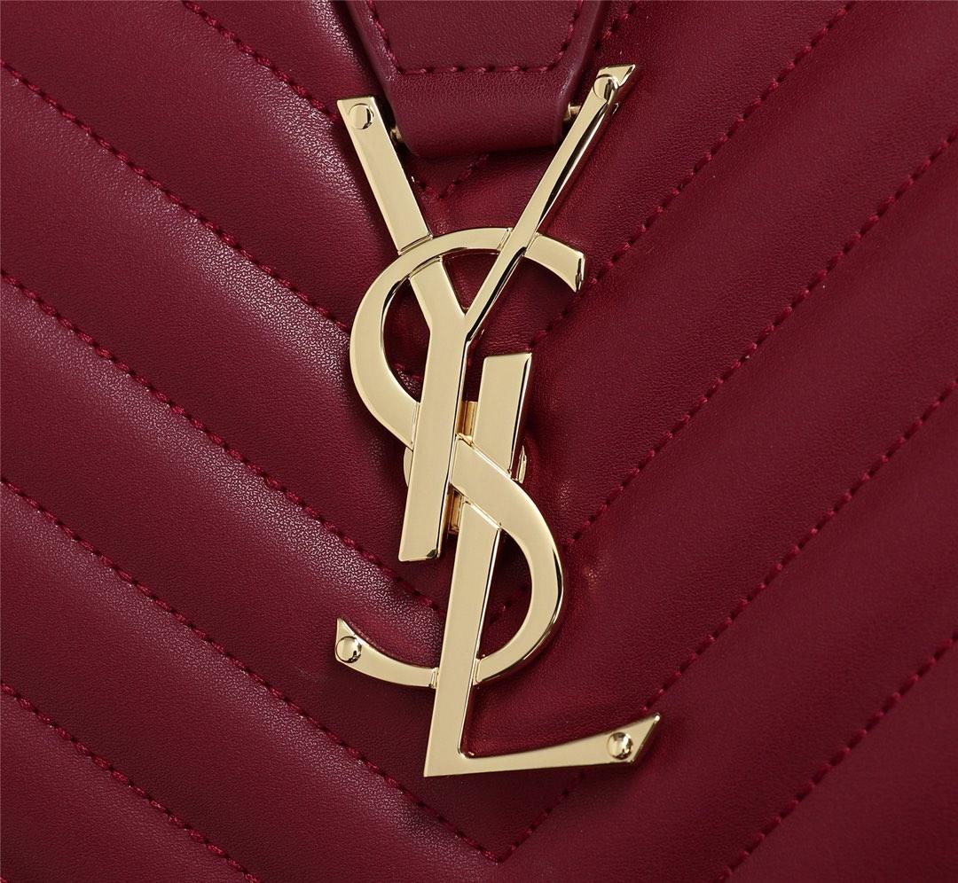 Y51 monogramme red 35x9.5x25cm