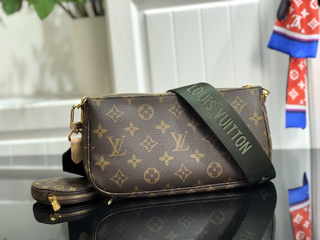 LV three-piece handbag