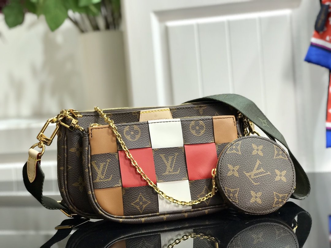 LV three-piece handbag