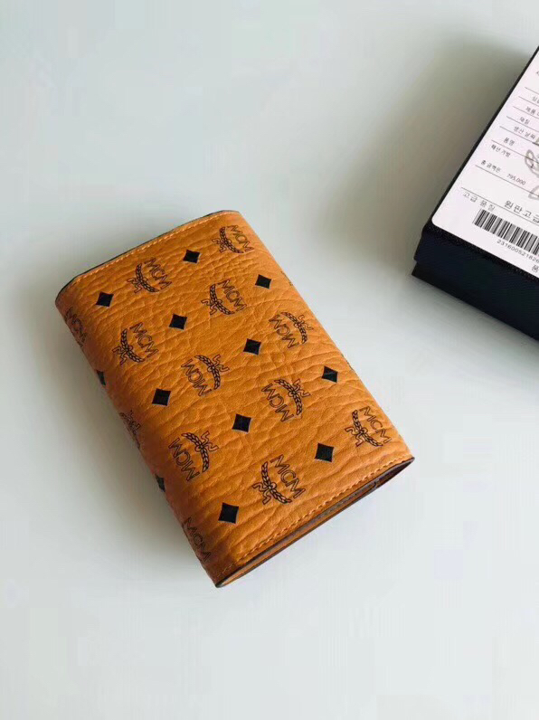 MCM wallet b8803 orange 14.5 x 9.3cm