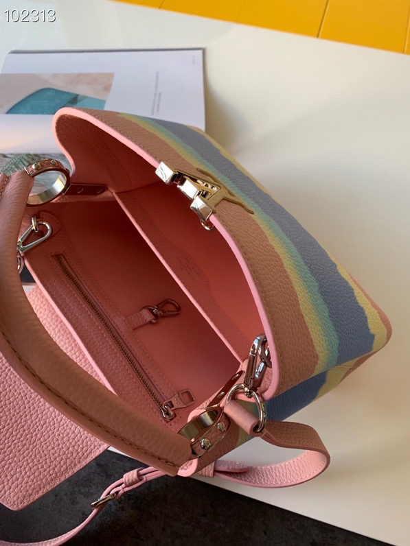 l0vis Vvtt0n medium handbag pink m94517 27×18×9cm