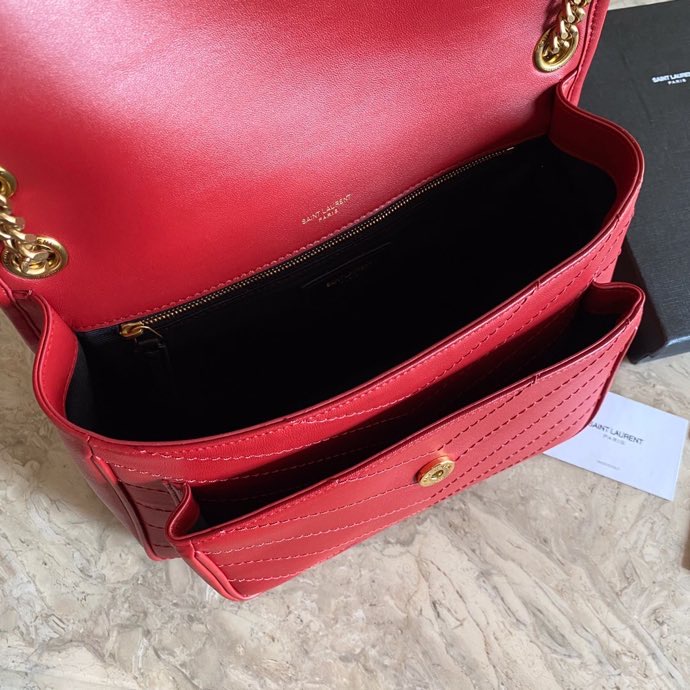 Y51 nlk lambskin 498894 red 22cm-28cm
