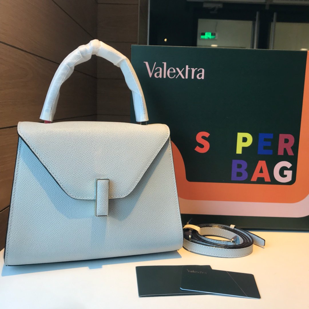 ISIDE MINI BAG CORNFLOWER BLUE N400941 22 x 16.5 x 12 cm