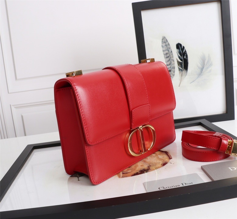 D10r lady D10r montaigne smooth cowhide red 24 x 17 x 8 cm