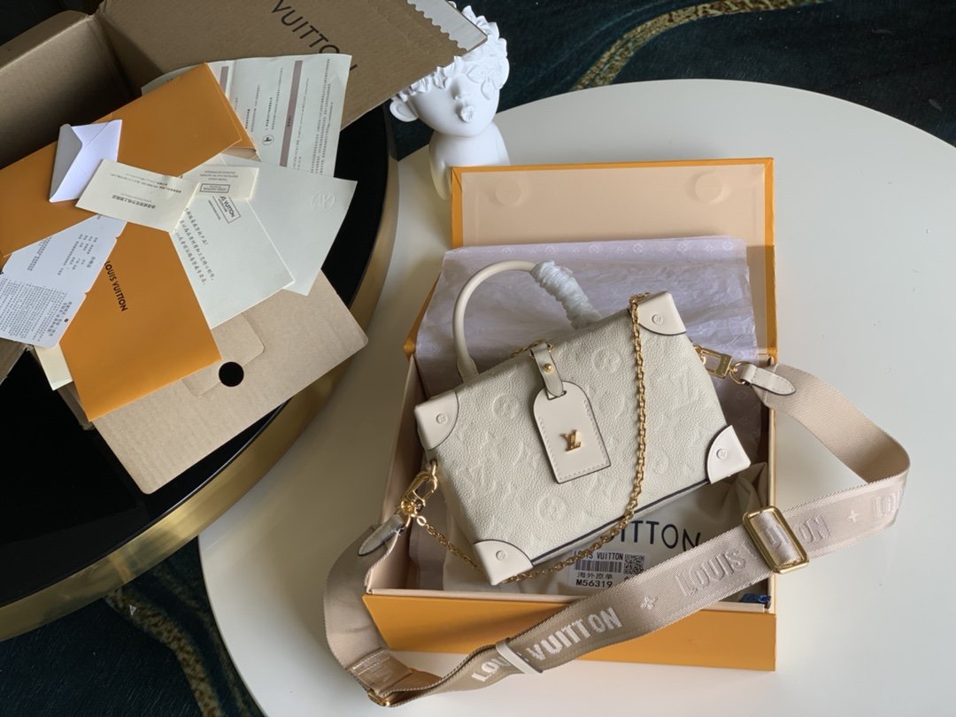 l0vis Vvtt0n petite malle souple cream m45394 20×8×14cm