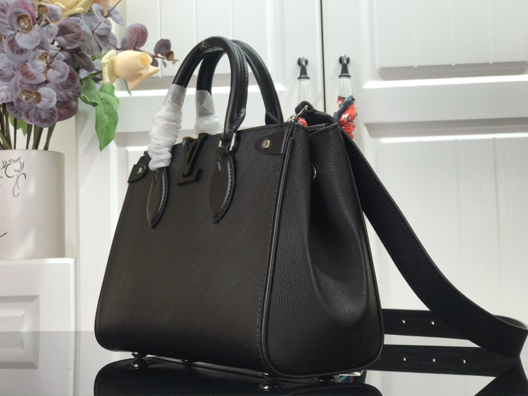 l0vis Vvtt0n grenelle tote pm black m57680 27 x 19 x 11.5 cm