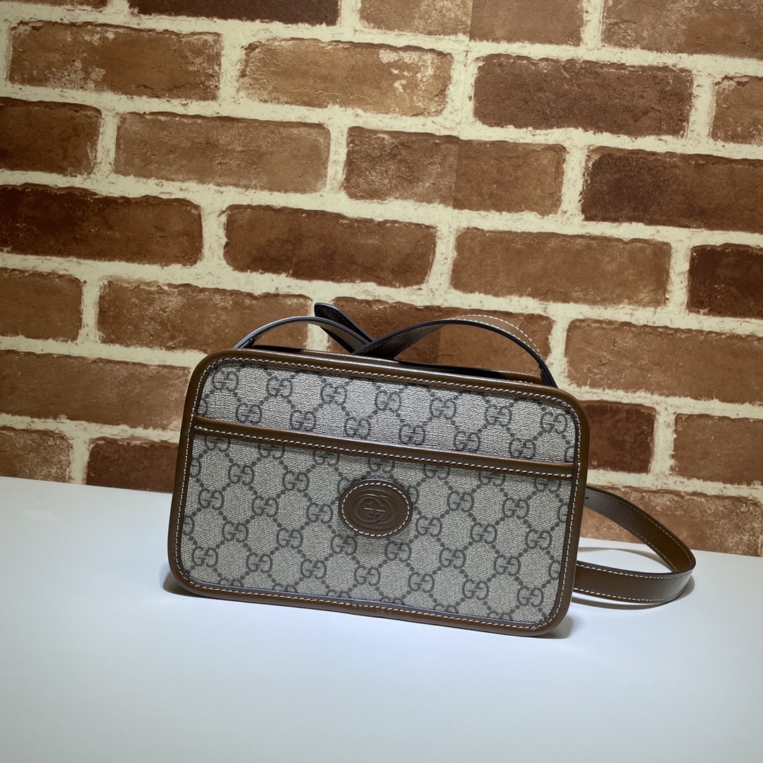 Gvc*1 mini bag with interlocking g 658572 22.5 x 14 x 7 cm
