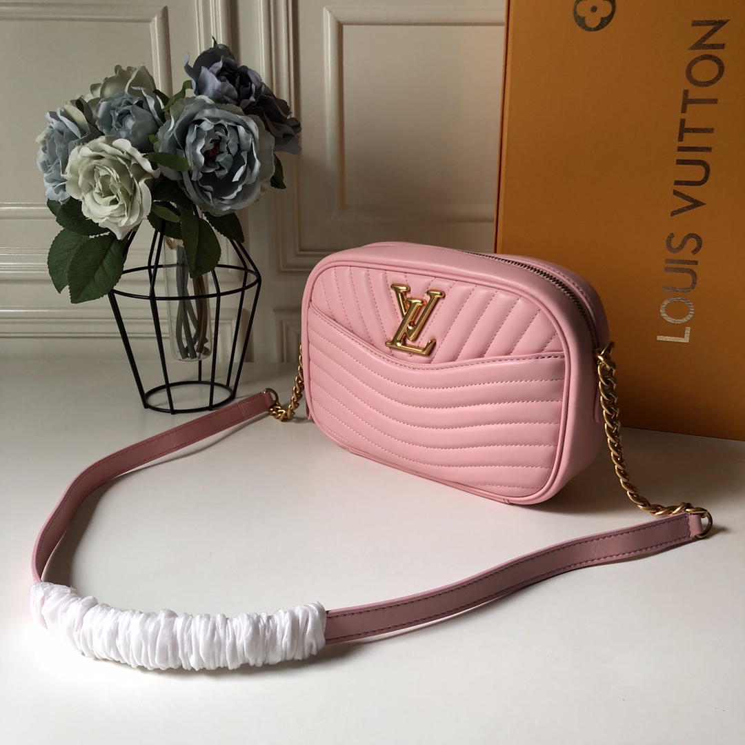 l0vis Vvtt0n new wave camera bag pink m53683 21.5 x 15.5 x 6.0 cm