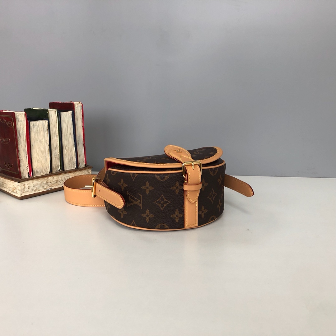 l0vis Vvtt0n tambourin monogram canvas m44860 19 x 9 x 16 cm
