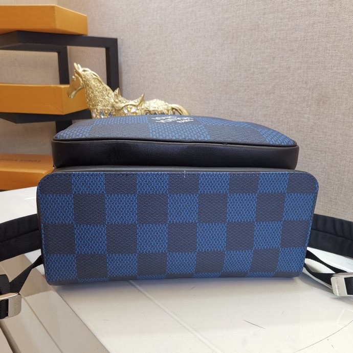 l0vis Vvtt0n campus backpack damier graphite canvas in navy n50008 30 x 39 x 13 cm