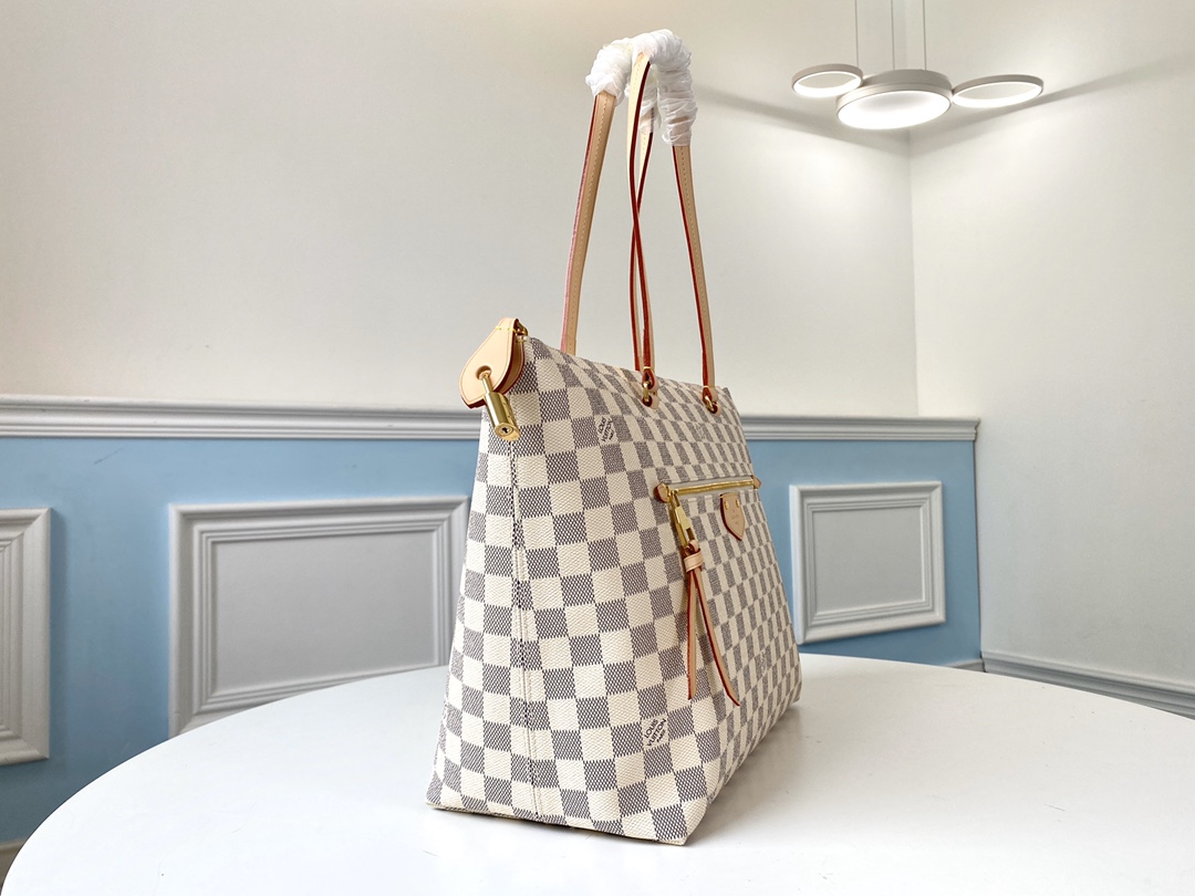 l0vis Vvtt0n iÉna mm damier azur canvas n44040 42 x 27 x 17 cm