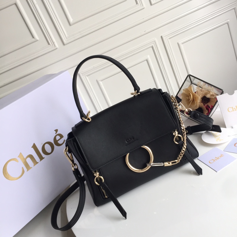 Ch10É medium faye day bag black chc17ws321hgj001 32.5 x 25 x 13 cm