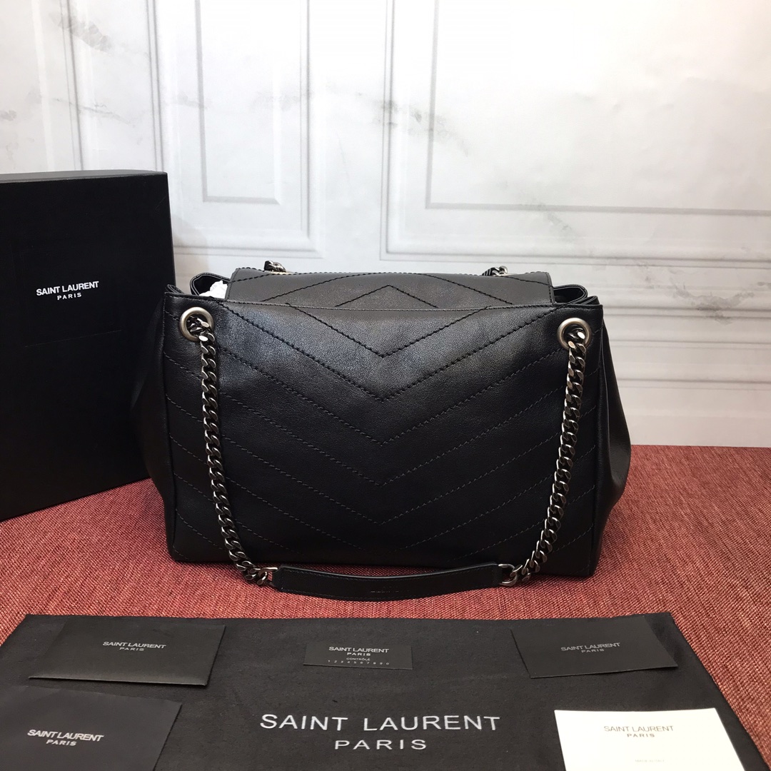 Y51 nolita medium bag in vintage leather black 58929903 31 x 21 x 16.5 cm