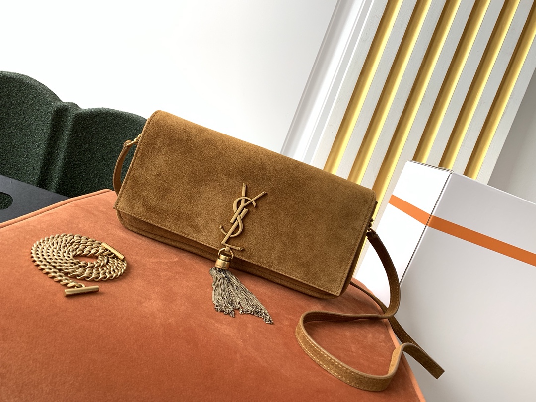 Y51 kate 99 with tassel in suede cinnamon 6042760 26 x 13.5 x 4.5 cm