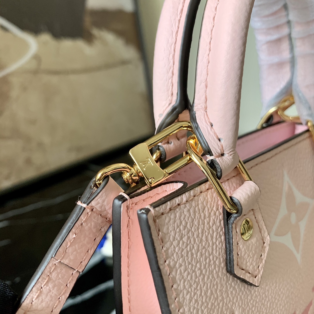 l0vis Vvtt0n petit sac plat rose ballerine m80449 14 x 17 x 5 cm
