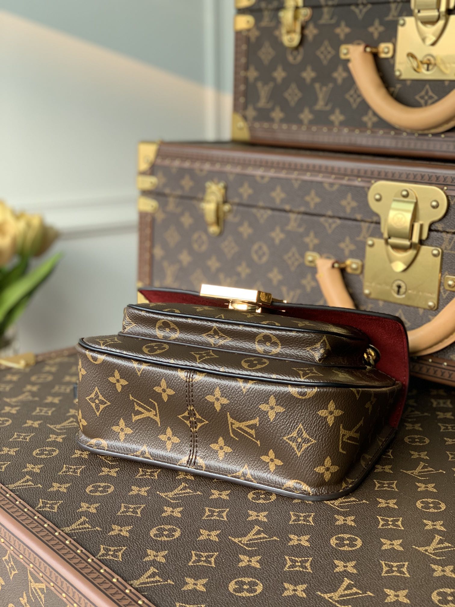 l0vis Vvtt0n passy monogram m45592 22 x 17 x 10cm