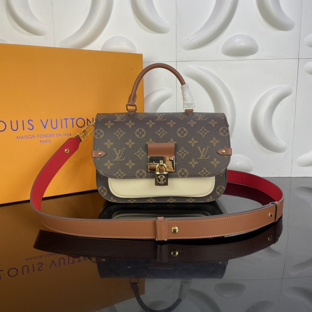 l0vis Vvtt0n vaugirard creme m44353 26 x 19 x 9.5 cm