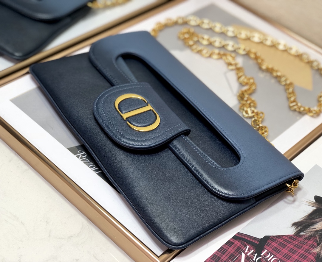 D10r medium double bag blue 28 x 16.5 x 3 cm