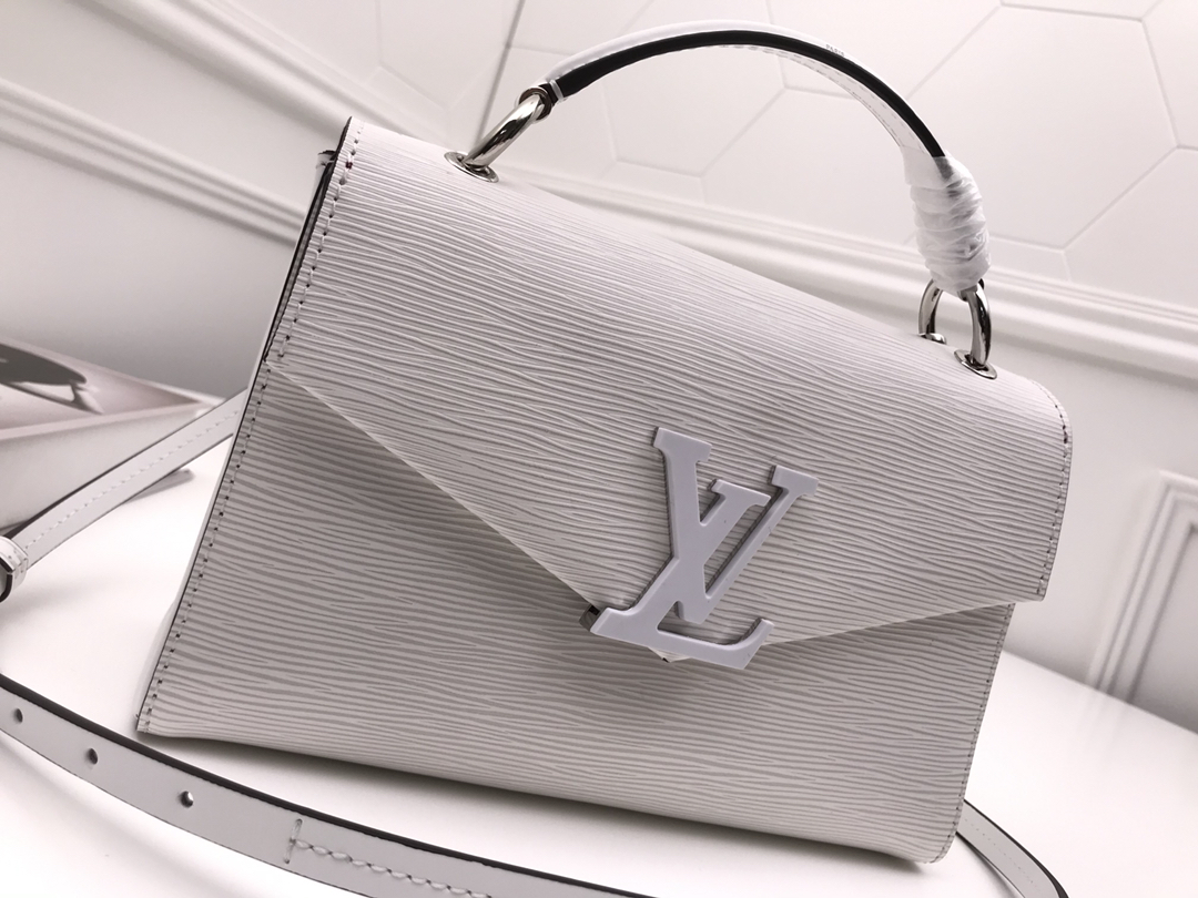 l0vis Vvtt0n pochette grenelle white m55978 23.5 x 16.0 x 8.0 cm