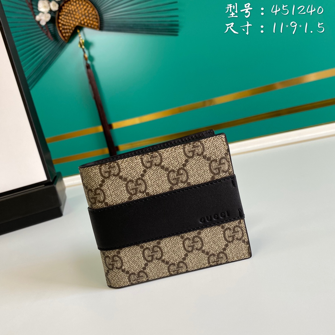 Gvc*1 gg svp*me wallet svp*me canvas beige ‎451240 11 x 9 x 1.5 cm