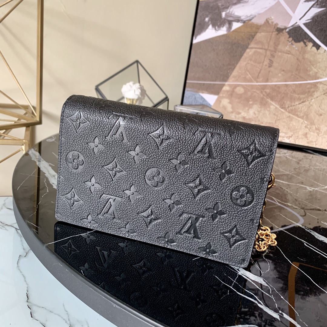 l0vis Vvtt0n vavin chain wallet monogram empreinte leather black m67839 19 x 12.5 x 4 cm