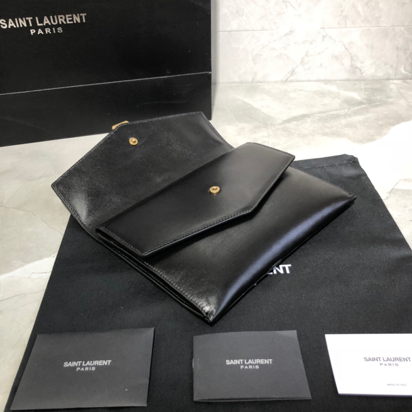 Y51 medium sulpice bag black 553566 23 x 17 x 5 cm