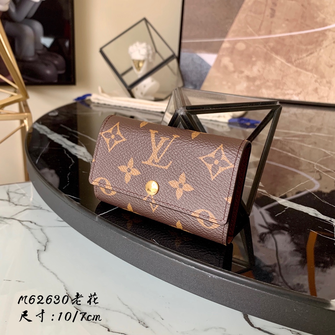 l0vis Vvtt0n 6 key holder monogram canvas armagnac m62630 10 x 7 cm