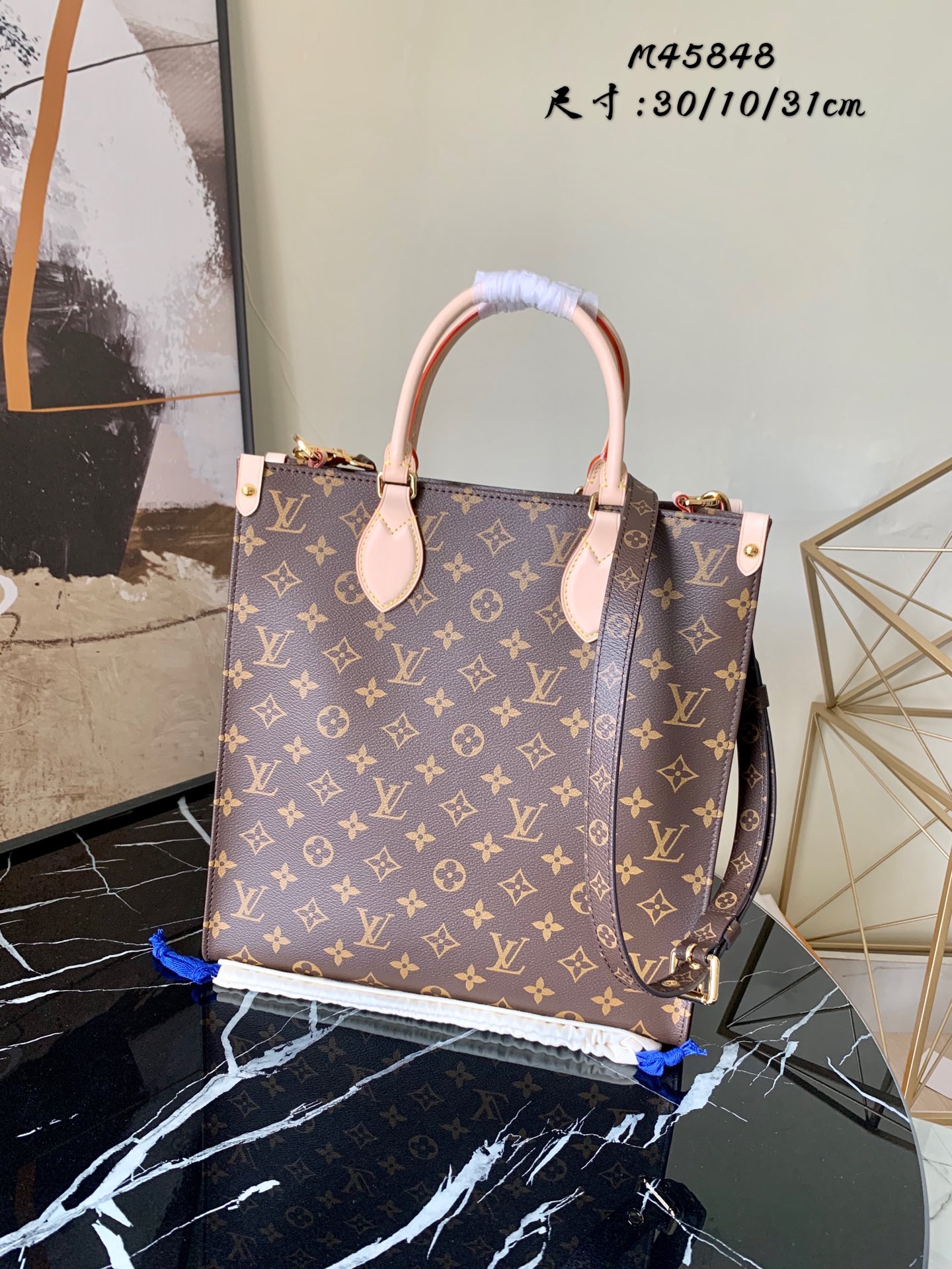l0vis Vvtt0n sac plat messenger monogram empreinte leather m45848 30 x 10 x 31 cm