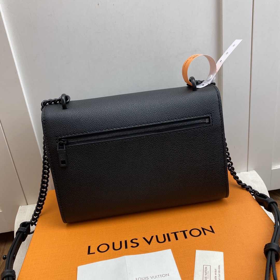 l0vis Vvtt0n mylockme chain bag black metal black m51418 22.5 x 17 x 5.5 cm