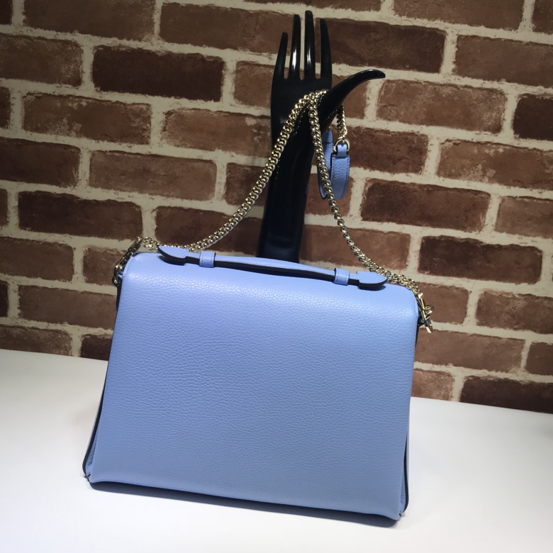 Gvc*1 large interlocking gg shoulder bag light blue 510306 32 x 20 x 12 cm